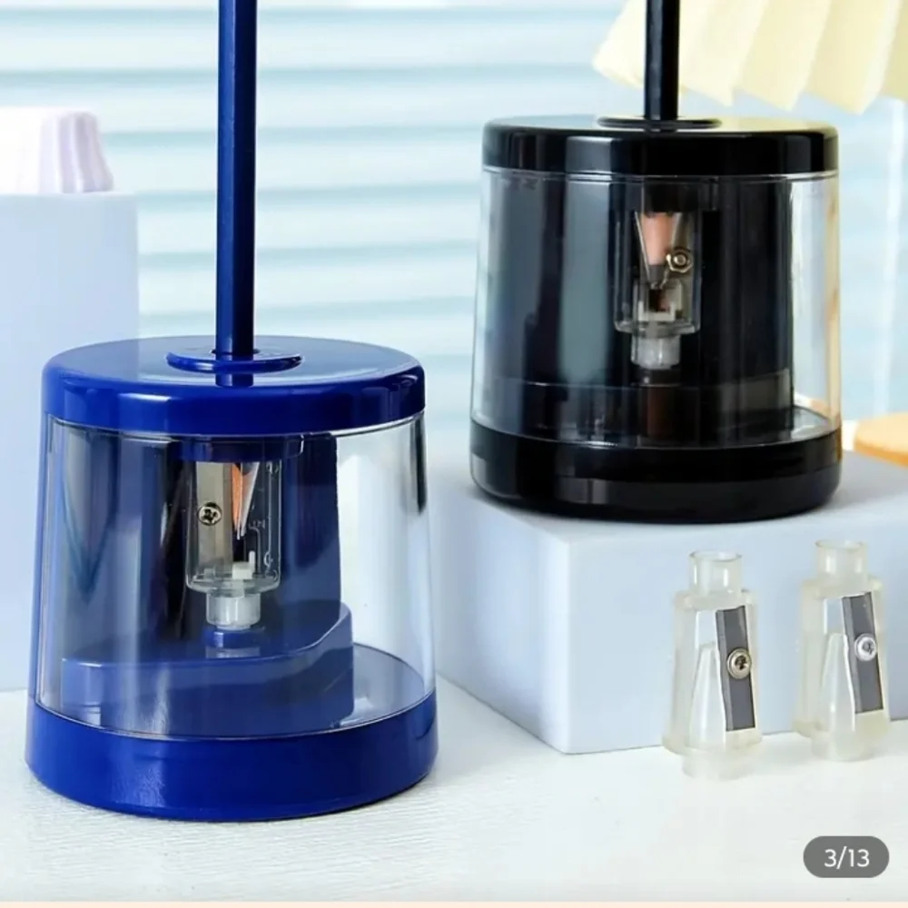 Professional Blue Electric Pencil Sharpener